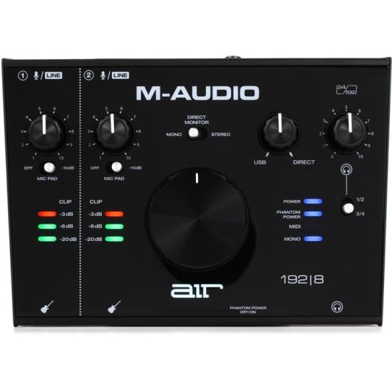 M-Audio AIR 192/8 USB Audio / MIDI Interface